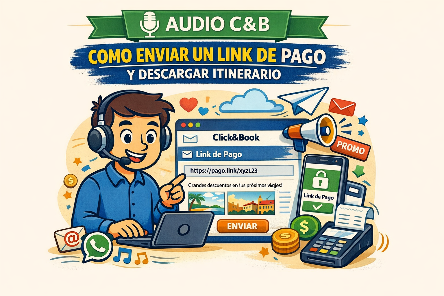 Cómo enviar un link de pago